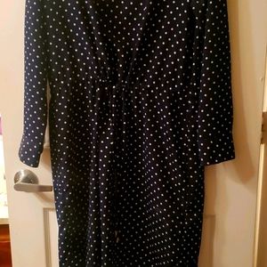 RALPH laure polka dot dress